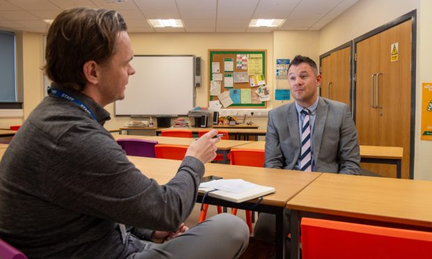 Aberdeenshire Council has confirmed that Banff has not been able to recruit the number of maths teachers it needs. Image: Jason Hedges/DC Thomson