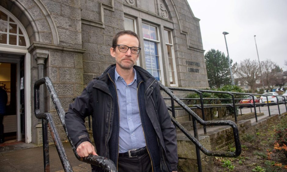 Labour councillor Simon Watson. Image: Kath Flannery/DC Thomson