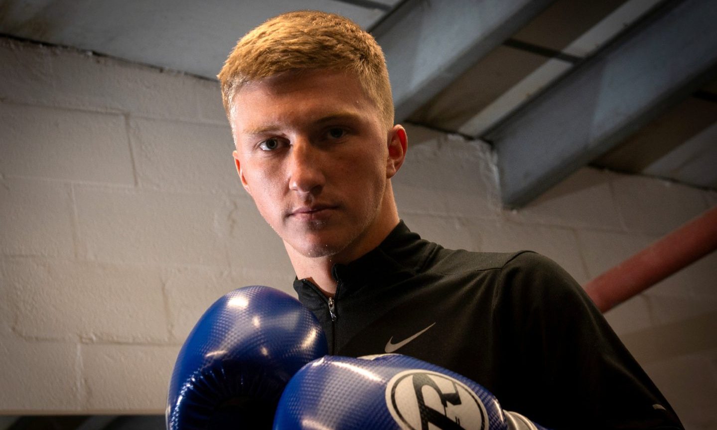 Aberdeen boxer Gregor McPherson during a training session. Image: Kath Flannery/DC Thomson
