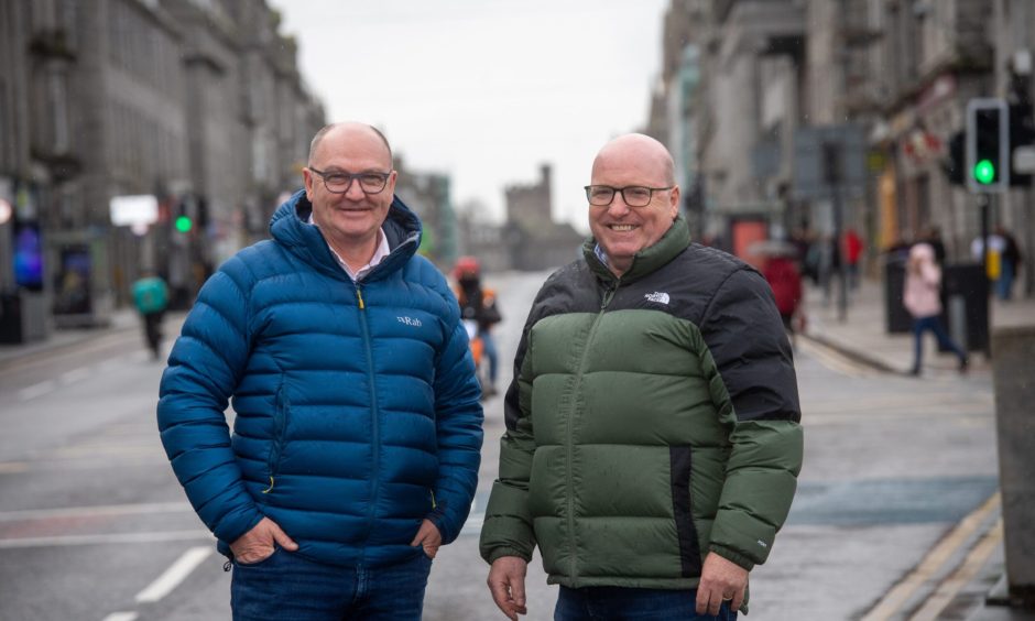 The event is being held by Our Union Street bosses Derrick Thomson and Bob Keiller. Image: Kath Flannery/ DC Thomson