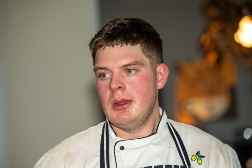 Andrew Clark's mouthwatering menu won him the chef of the year title.