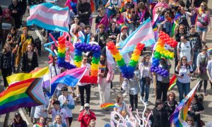 Grampian Pride celebrates its biggest ever pride event. Image: Kami Thomson/DC Thomson