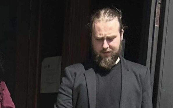 Michal Lauryn admitted possessing days' worth of child abuse material at Aberdeen Sheriff Court. Image: DC Thomson.