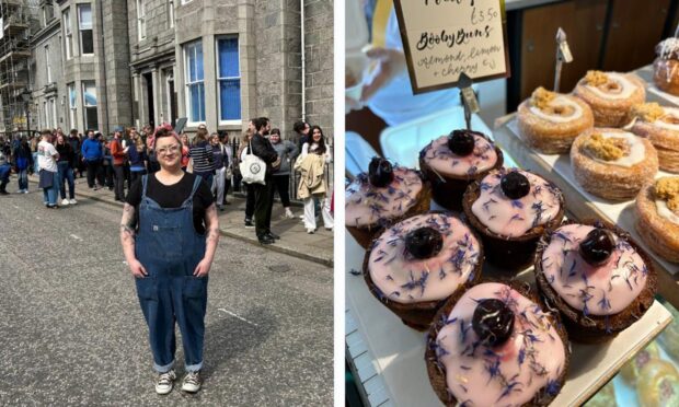 The big booby bake sale in Aberdeen.