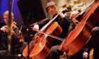 Cello player at the National Youth Orchestra of Scotland