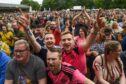 People enjoying the music at The Gathering festival in Inverness