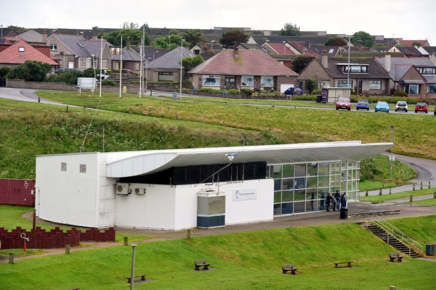 The Scottish Maritime Academy in Peterhead. 