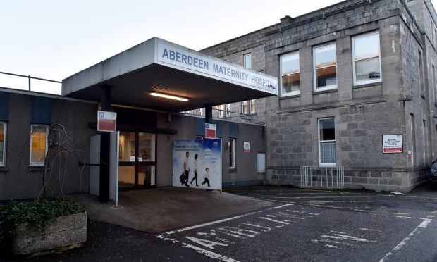 Aberdeen Maternity Hospital. Image: DC Thomson.
