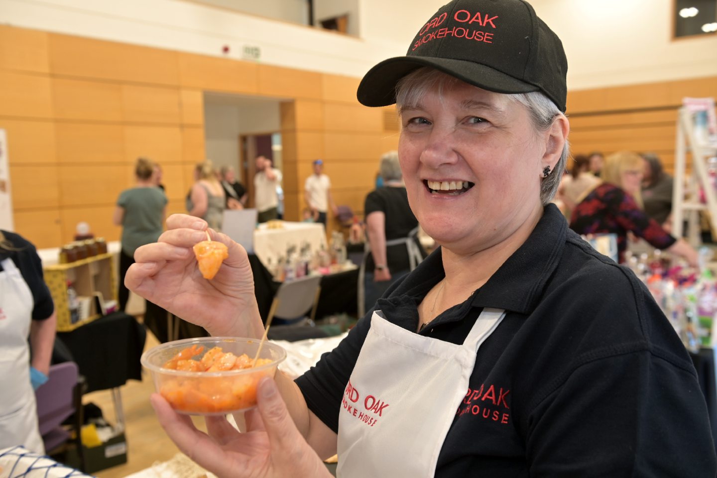 Susie Falconer of the Ord Oak Smokehouse.