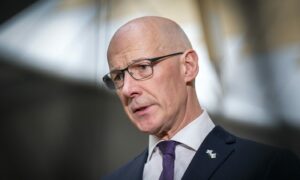 John Swinney will outline his views on the economy in Glasgow and Aberdeen. Image: PA.