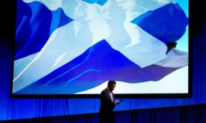 It's only been six months since Humza Yousaf led the SNP at his first full party conference. Image: PA.