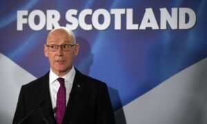 First Minister John Swinney had been due to visit Shetland on Friday. Image: PA