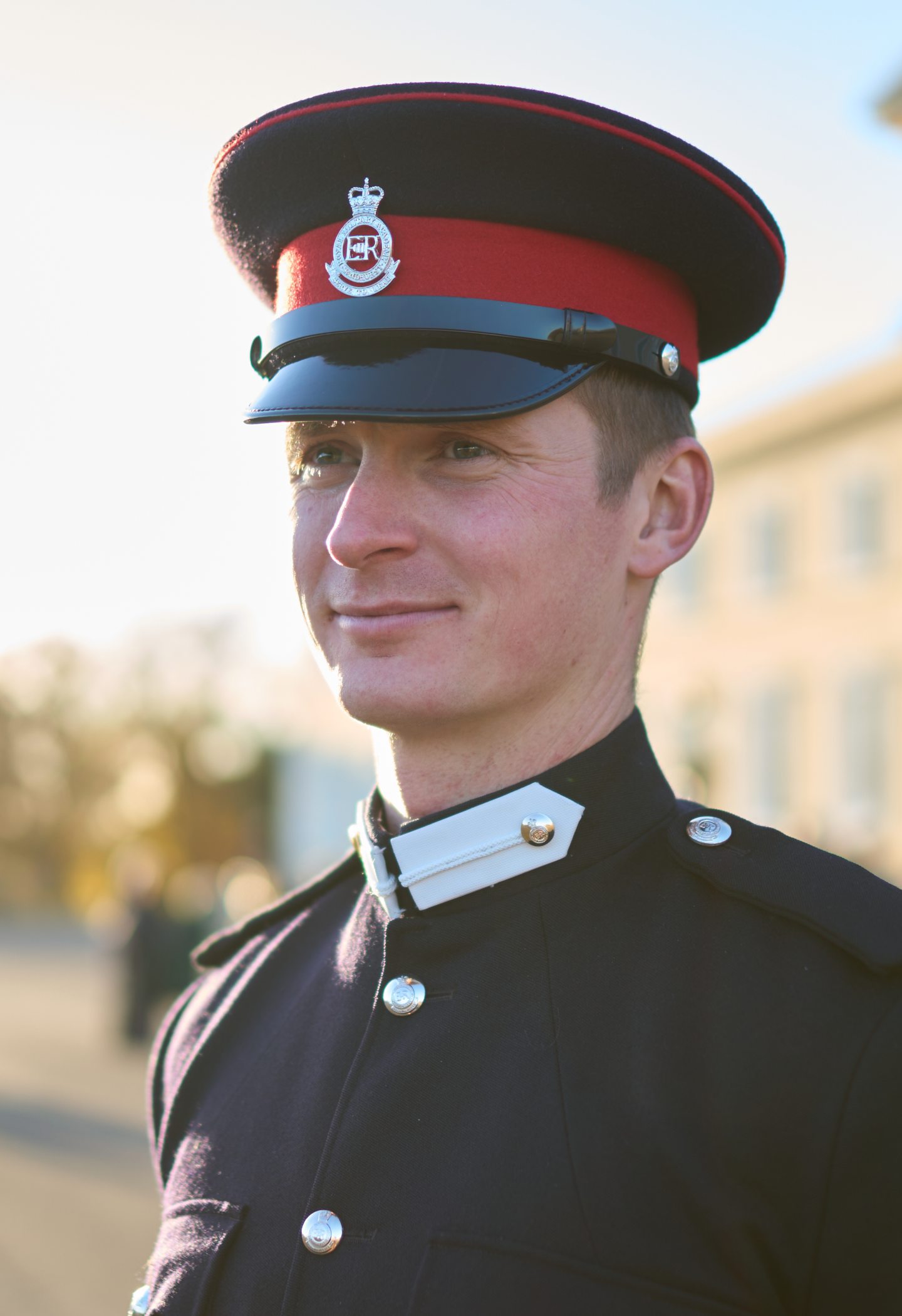 Will Hall in his reservist uniform 