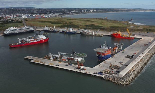 Port of Aberdeen.