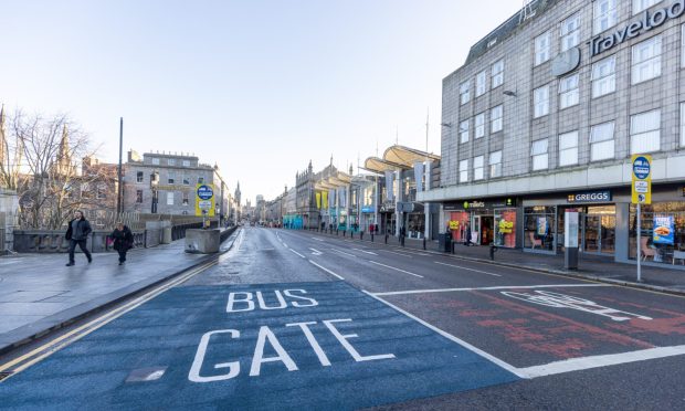 More than 550 objections have been lodged against the new bus gates —but what did people have to say? Image: Scott Baxter/ DC Thomson