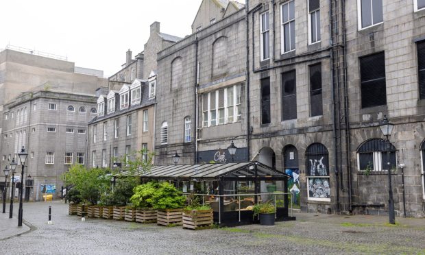 Stand-off over Cafe 52 terrace as Aberdeen chef defies demolition order