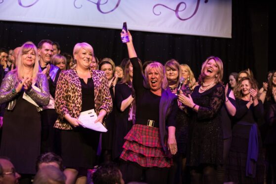 The sheer joy of being part of a choir is captured in this image from Sing Sing Sing.