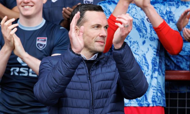 Don Cowie, following Ross County's play-off win over Raith Rovers. Image: PA