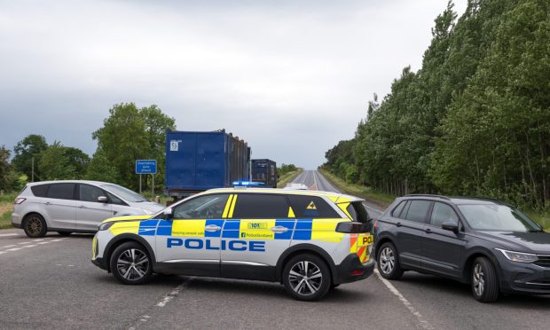 Serious crash on the A96