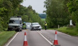 incident on the A96