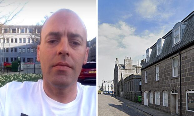 Donald Johnstone was sentence at Elgin Sheriff Court. Image: DC Thomson/ Facebook