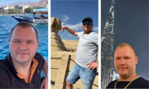 Despite his financial problems, Przemyslaw Wujczak's social media was peppered with holiday snaps. Image: Facebook
