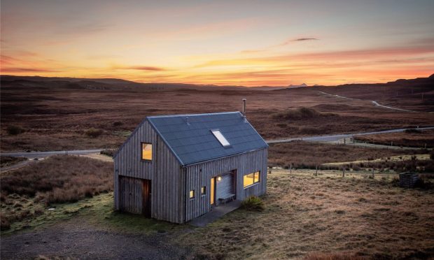 Timber House in Skye. Image: Galbraith.