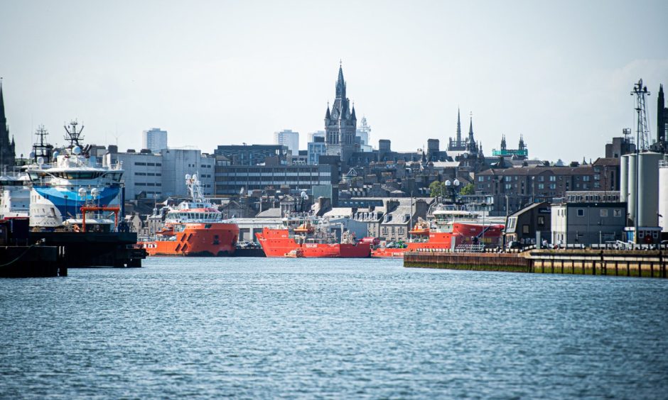 An estimated one in five jobs in Aberdeen is linked to the offshore energy industry