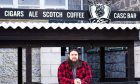 Owner Paul West outside Casc. Image: Wullie Marr/DC Thomson.