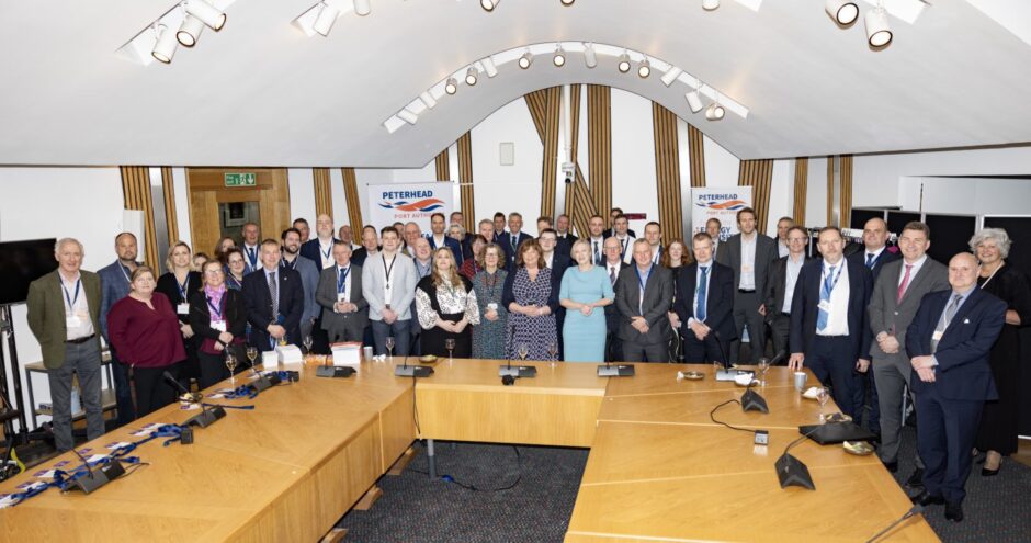 More than 50 guests attended the event in the Scottish Parliament. 