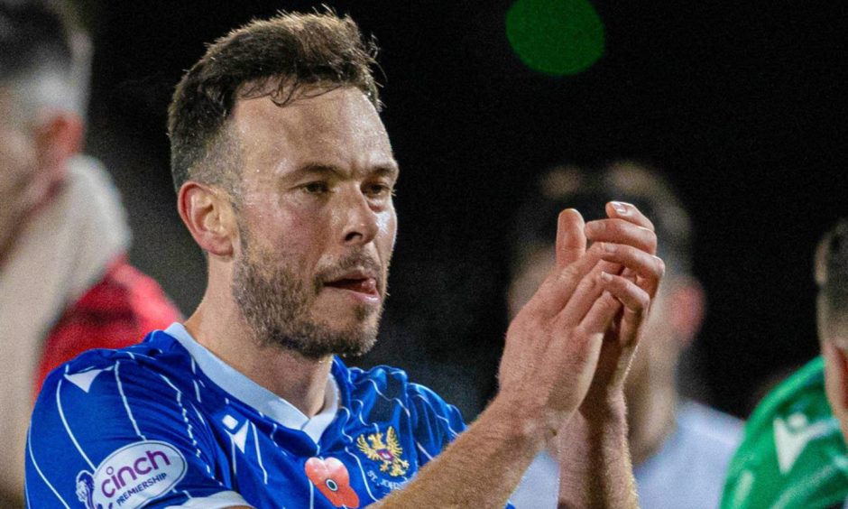 Andy Considine has left St Johnstone. Image: SNS