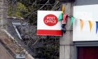 Post Office sign outside Peterculter Spar.