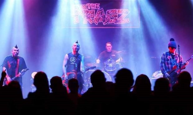 Moray punk band The Fragz to play Rebellion Festival in Blackpool. Image by GMC Photography
