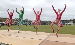 Highland dancing at the Inverness Highland Games