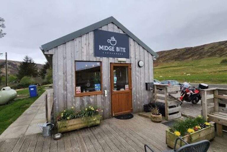 Midge Bite Cafe on NC500 at Achnasheen up for sale