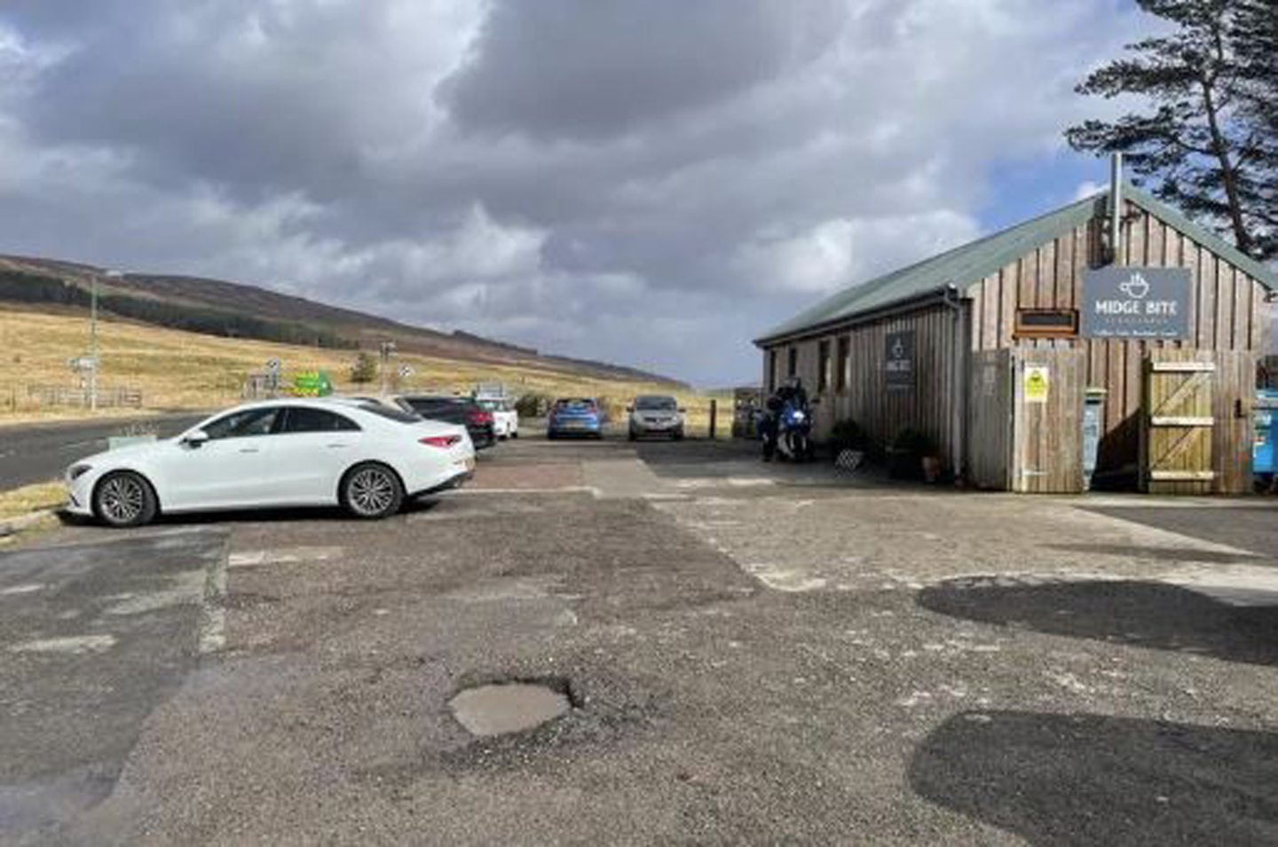 Midge Bite Cafe on NC500 at Achnasheen up for sale