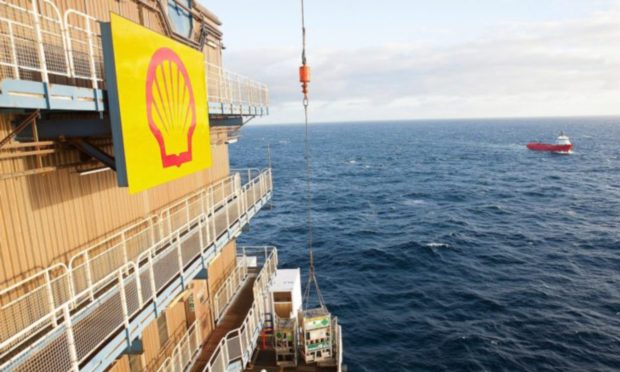 Shell's Nelson platform in the UK North Sea.