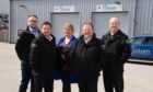Saturn Fluid Engineering is looking to grow its Aberdeen presence with the help of Clark Walker, Les Brown, Shona Clunie, Ewen Clunie and Gerald Forbes. Image: Granite PR