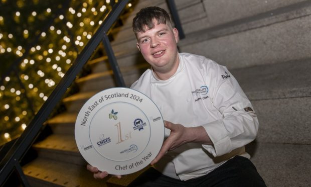 Chef of the year Andrew Clark, of Entier.