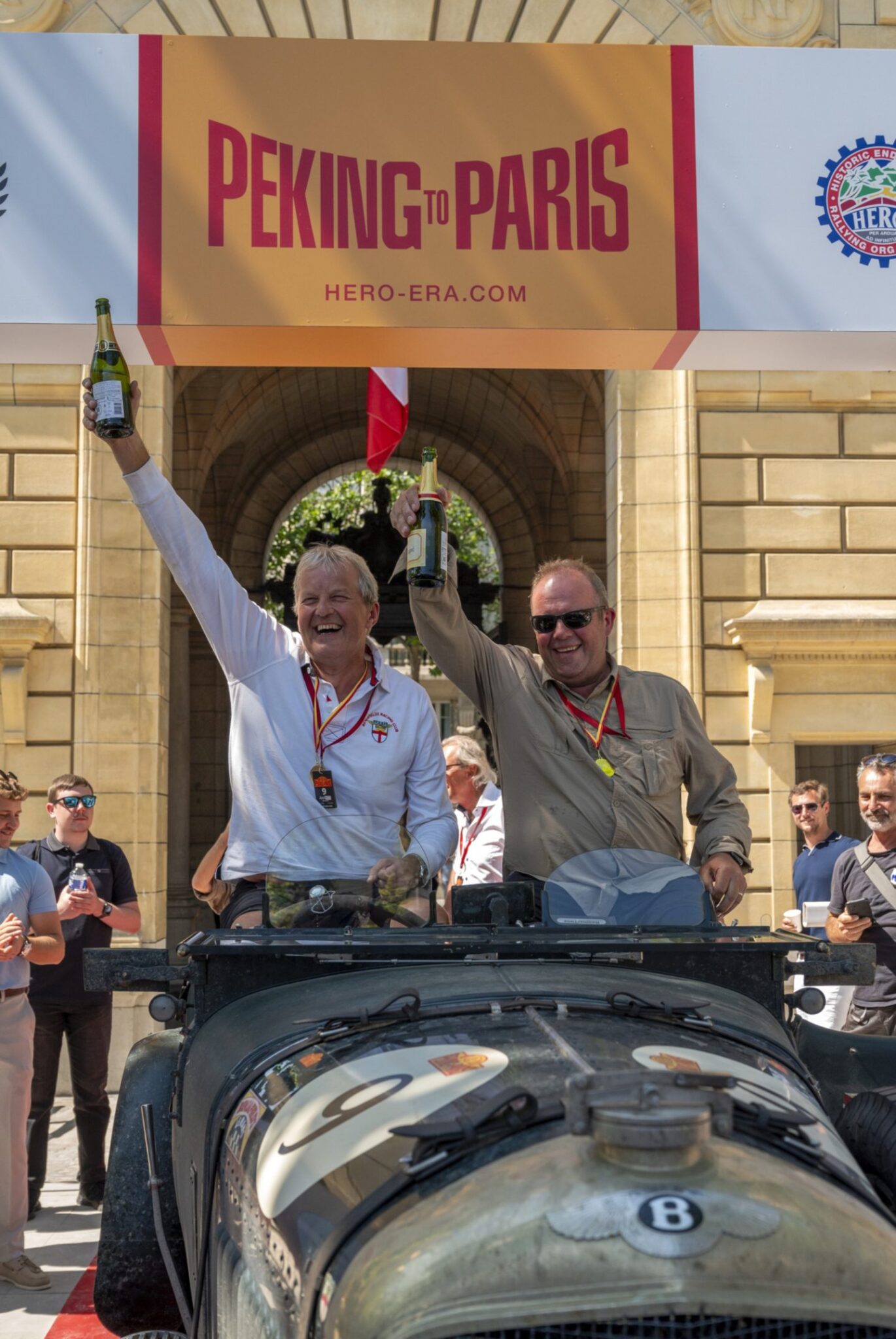 Aberdeenshire duo win 9,000mile vintage car rally in 1928 Bentley