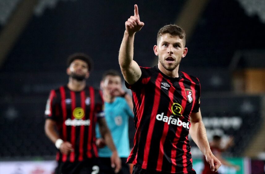 Ryan Christie in action for Bournemouth