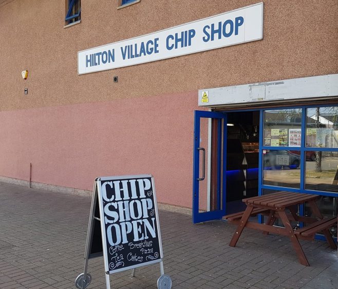 Hilton Village chip shop