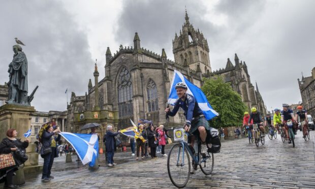 Alex and his friends will bike over 300 miles to Cologne in a bid to raise £10,000 for charity. Image: Mike Wilkinson