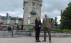 My guides on the Balmoral Castle tour: James Hamilton-Goddard, visitor enterprise manager at Balmoral, and Sarah Hoare, curator of visitor enterprises. Image: Denny Andonova/DC Thomson