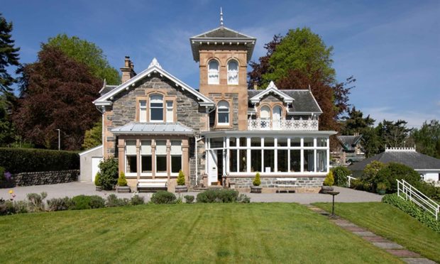 Holly Lodge in Strathpeffer. Image: ASG Commercial.