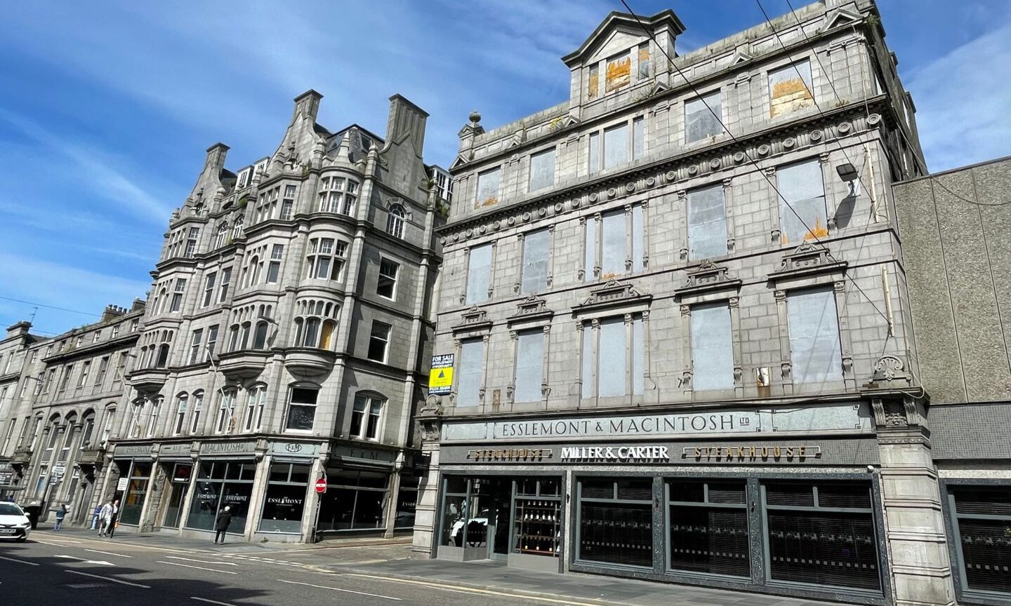 Esslemont and Macintosh could become flats – after 20 years lying empty