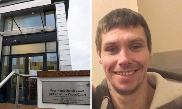 Andrew Skelton appeared at Peterhead Sheriff Court.