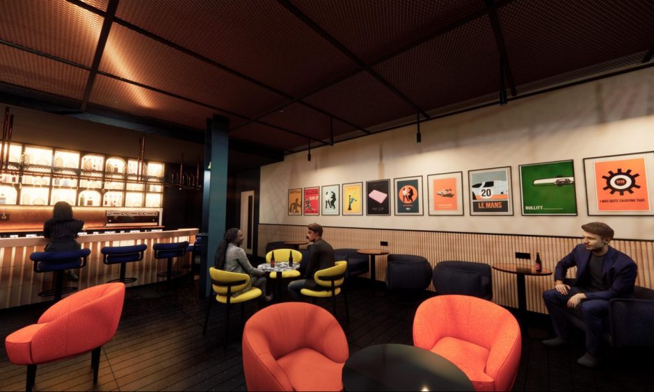 Design images of how the Belmont Cinema could look like following an extensive revamp.