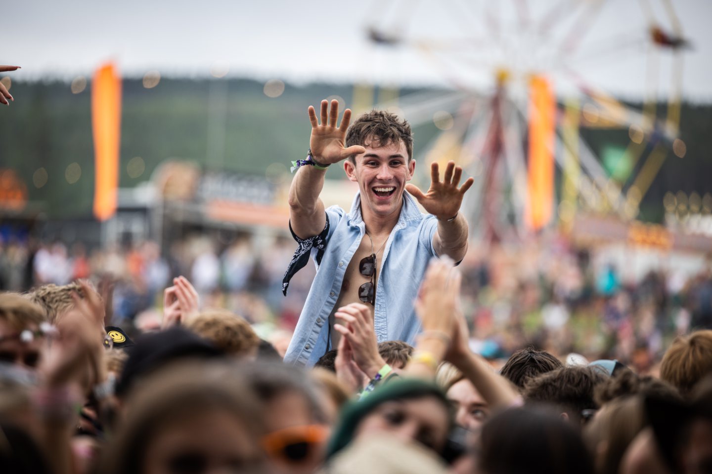 The crowd at last year's Belladrum festival.