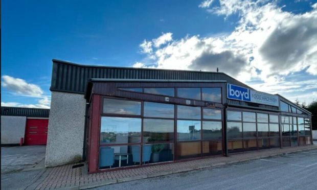 Boyd International, near Buckie.